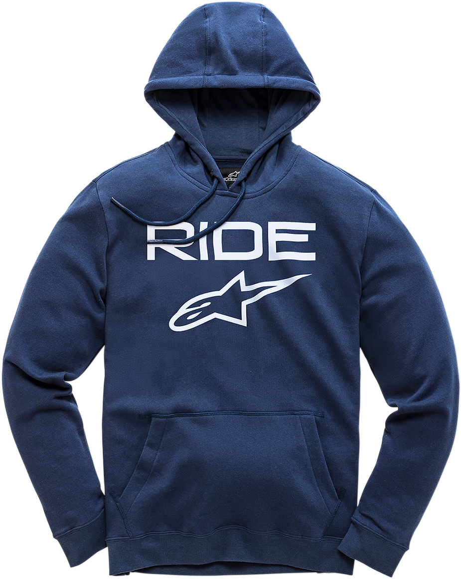 ALPINESTARS Ride 2.0 Hoodie - Navy/White - Medium 1119510007020M