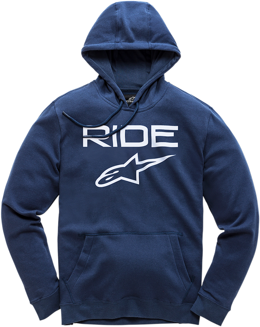 ALPINESTARS Ride 2.0 Hoodie - Navy/White - Medium 1119510007020M