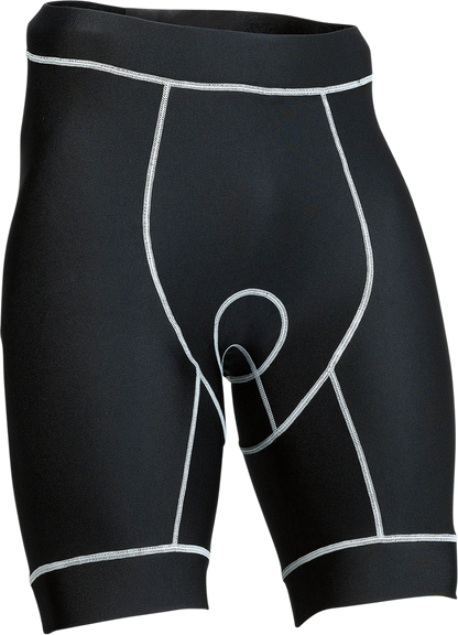 Pantalones cortos de compresión MOOSE RACING MTB - Negro - Pequeño 5001-0127 