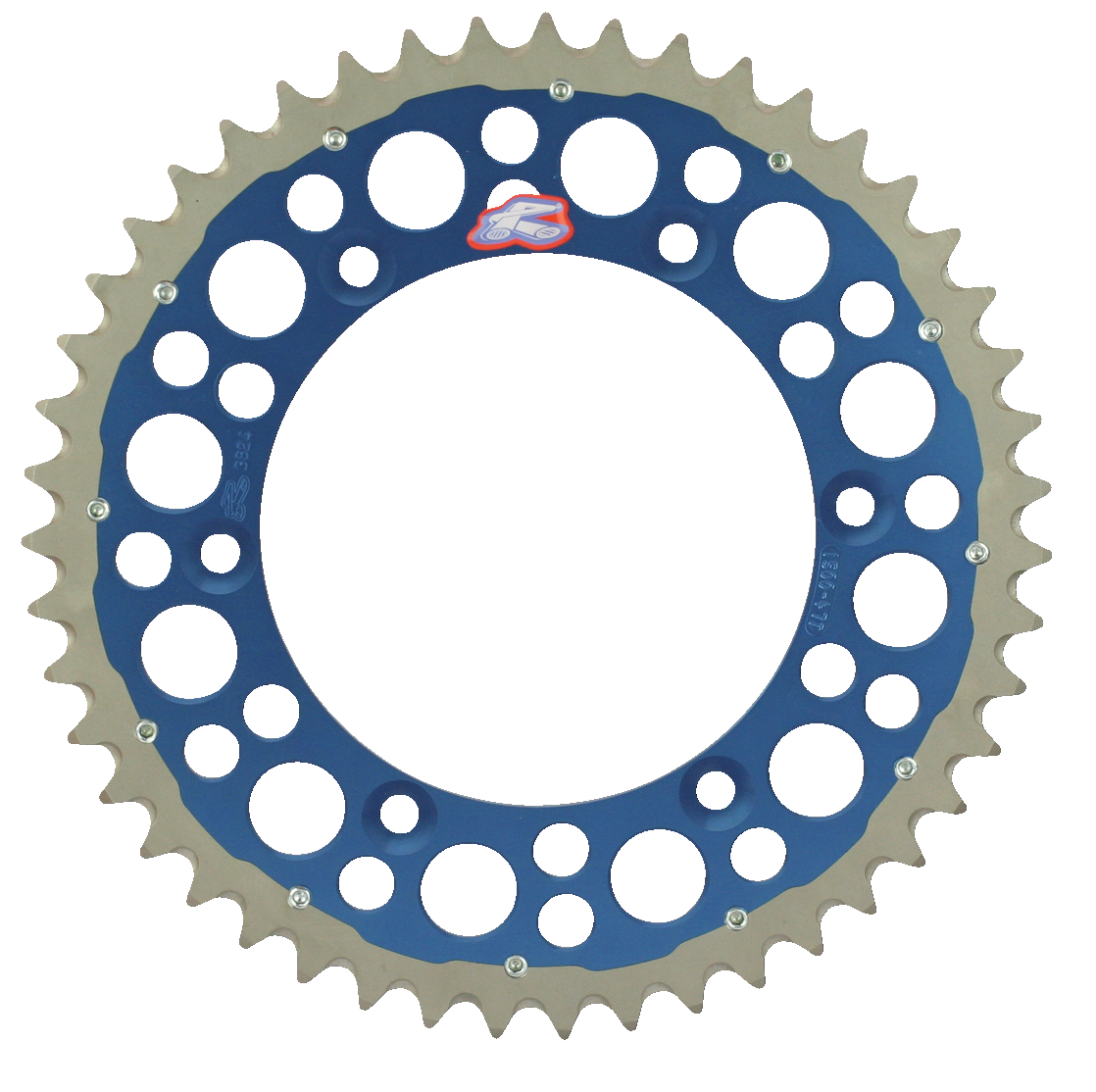 RENTHAL Twinring™ Rear Sprocket - 49 Tooth - Blue 1500-520-49GPBU