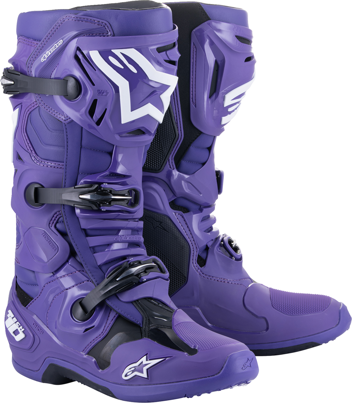 ALPINESTARS Tech 10 Boots - Purple/Black - US 12 2010020-394-12