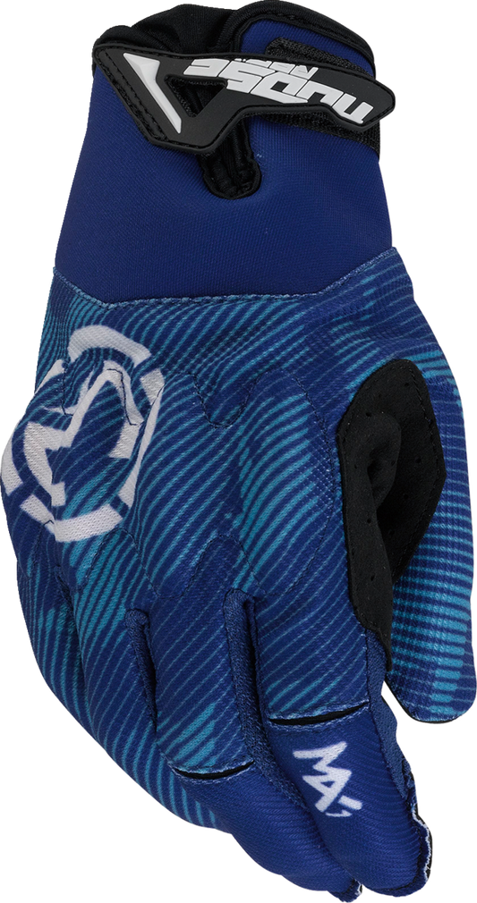 MOOSE RACING MX1™ Gloves - Blue - Large 3330-7371