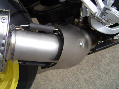 GPR Exhaust for Bmw K1200GT 2006-2008, Albus Ceramic, Slip-on Exhaust Including Removable DB Killer and Link Pipe  BMW.19.ALB