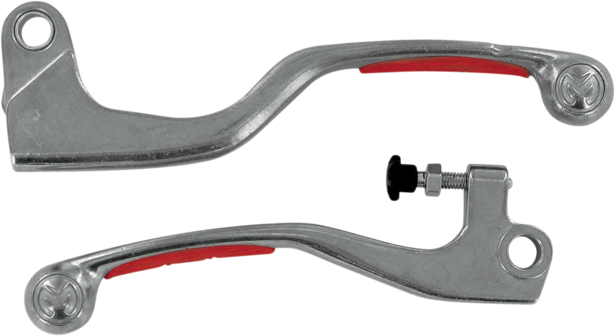 MOOSE RACING Lever Set - Competition - Red 1SGHA63