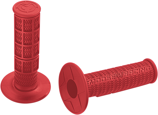 MOOSE RACING Grips - Stealth - MX - Red B01MXR