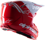 Casco ALPINESTARS Supertech M8 - Radium 2 - MIPS - Rojo brillante/Blanco - Pequeño 8301523-3012-SM 
