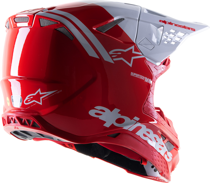 ALPINESTARS Supertech M8 Helmet - Radium 2 - MIPS® - Gloss Red/White - Small 8301523-3012-SM