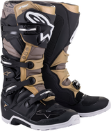 Botas ALPINESTARS Tech 7 Enduro Drystar - Negro/Gris/Oro - US 13 2012620-1959-13 