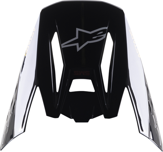 Visera ALPINESTARS SM5 - Venture - Negro/Burdeos/Amarillo 8985022-1180 