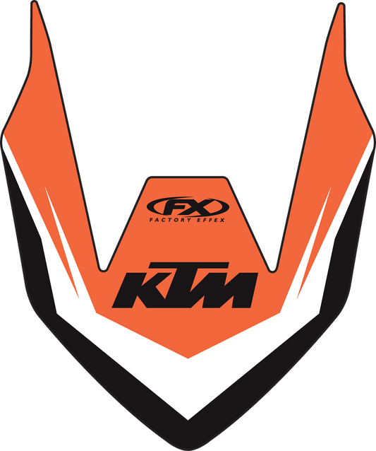 Gráfico del guardabarros delantero FACTORY EFFEX - KTM 17-30502 
