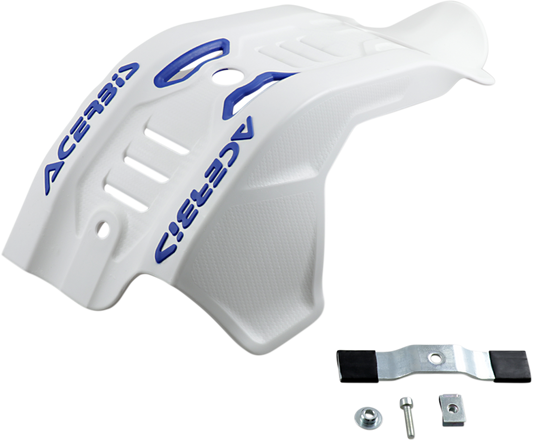 ACERBIS Skid Plate - White/Blue - Husqvarna | KTM 2733461029