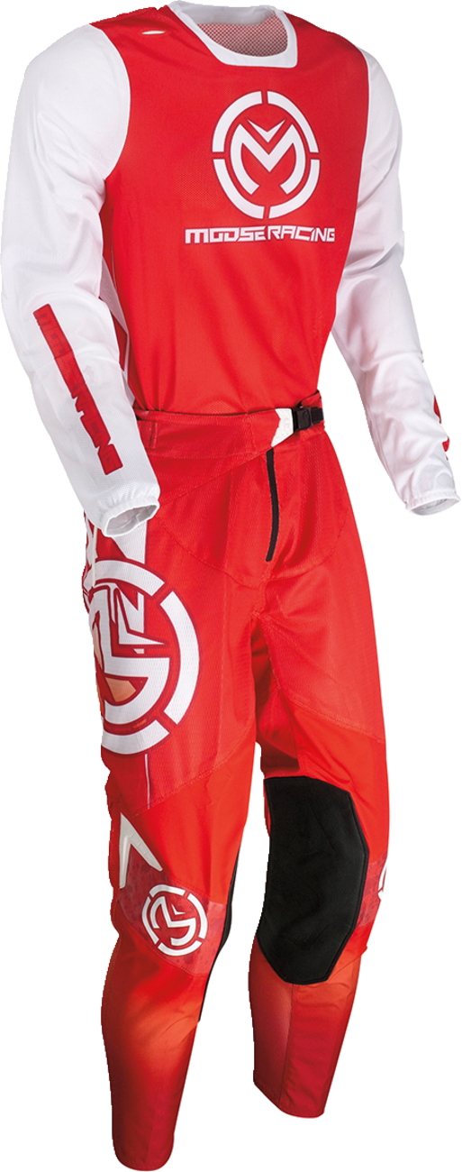 MOOSE RACING Sahara Pants - Red/White - 32 2901-10717