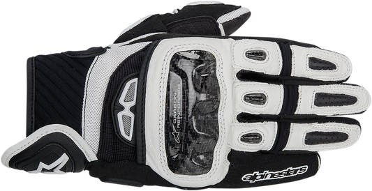 ALPINESTARS GP-Air Leather Gloves - Black/White - 3XL 3567914-12-3X