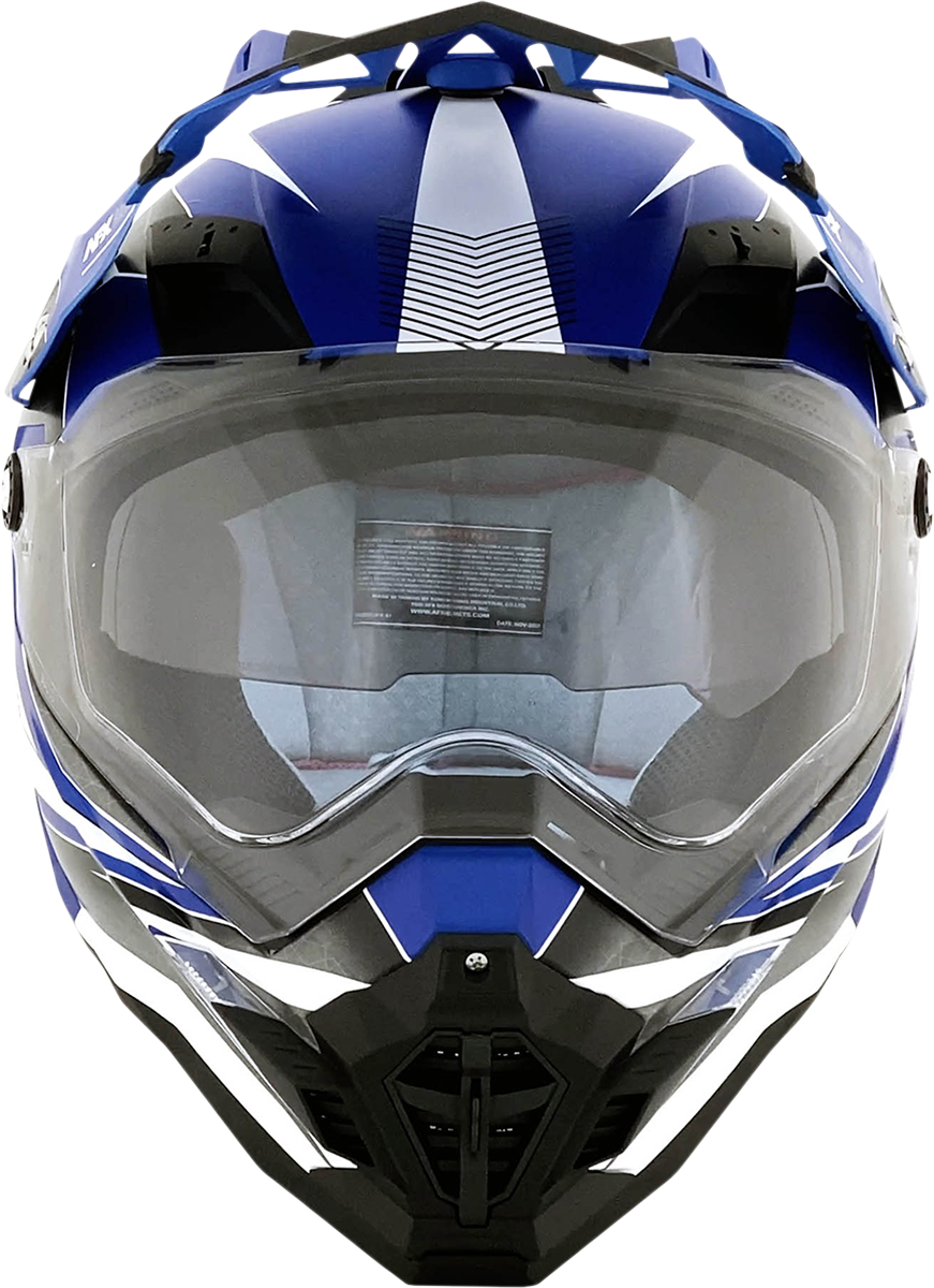 Casco AFX FX-41 - Gama - Azul mate - Grande 0140-0073 