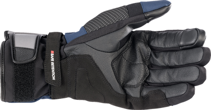 ALPINESTARS Andes V3 Drystar® Gloves - Black/Dark Blue - Medium 3527521-1267-M