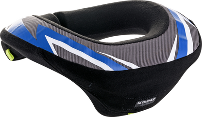 ALPINESTARS Youth Sequence Neck Roll - Black/Anthracite/Blue - S/M 6741018-177-SM