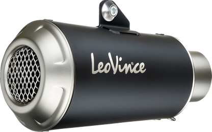 LEOVINCE LV-10 Slip-On Muffler - Black 15250B