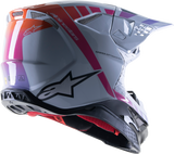 ALPINESTARS Supertech M10 Helmet - Daytona - MIPS® - Haze Gray/Orange Fluo/Rhodamine - XL 8302423-9243-XL