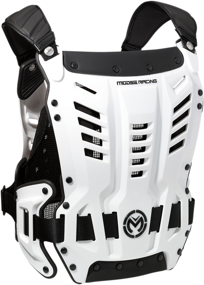 MOOSE RACING Synapse Lite Protector - White/Black - M/L 2701-0994