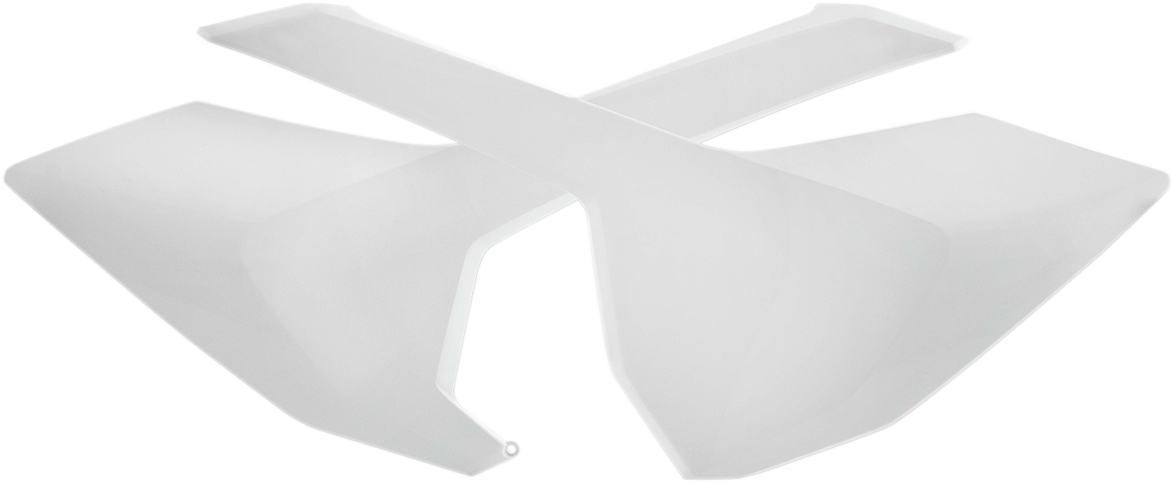 ACERBIS Side Panels - White 2449550002