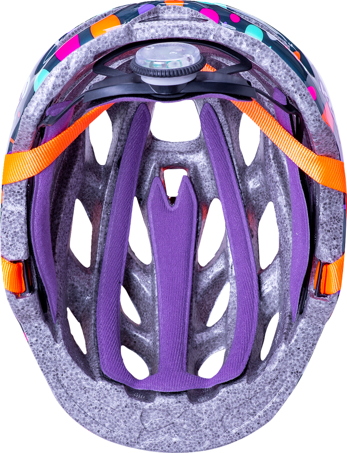 KALI Child Chakra Lighted Helmet - Confetti - Gloss Teal - XS 0221022134