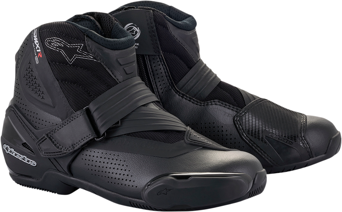 Botas ALPINESTARS SMX1-R V2 - Negro - US 12.5 / EU 48 2224021-1100-48
