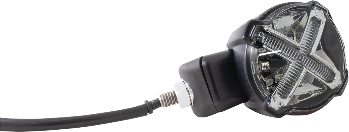 Luz trasera KOSO NORTH AMERICA - Universal - Lente ahumada HB036100