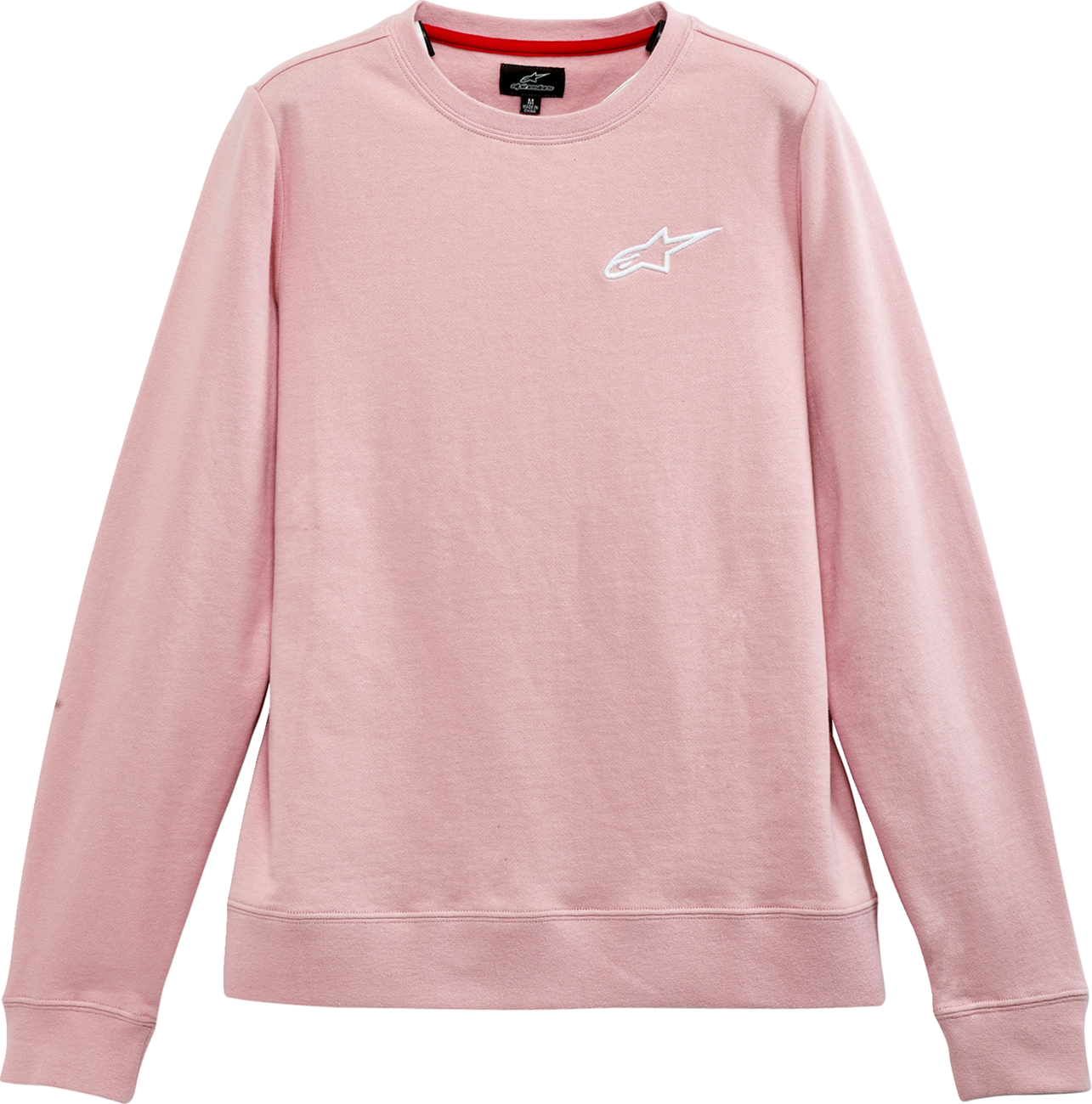 ALPINESTARS Women's Ageless Crew Fleece - Pink - Large 1232518203100L