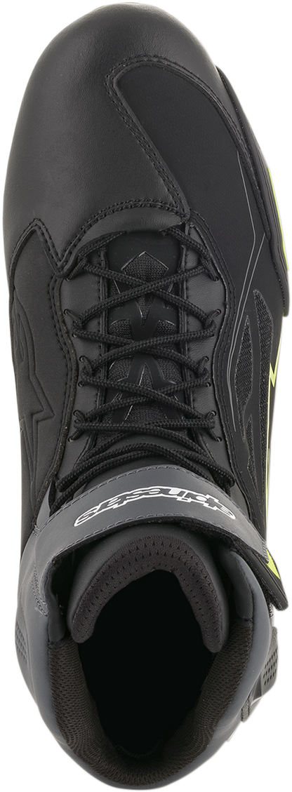 Zapatos ALPINESTARS Faster-3 Drystar - Negro/Gris/Amarillo - US 9.5 2540719175-9.5 