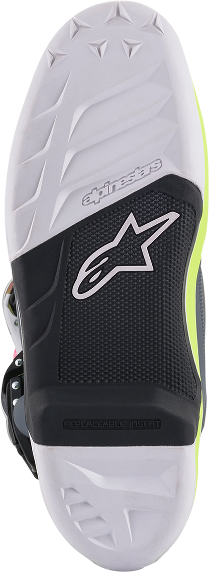 ALPINESTARS Tech 7 Boots - Black/Pink/White/Yellow - US 10 2012014-9076-10