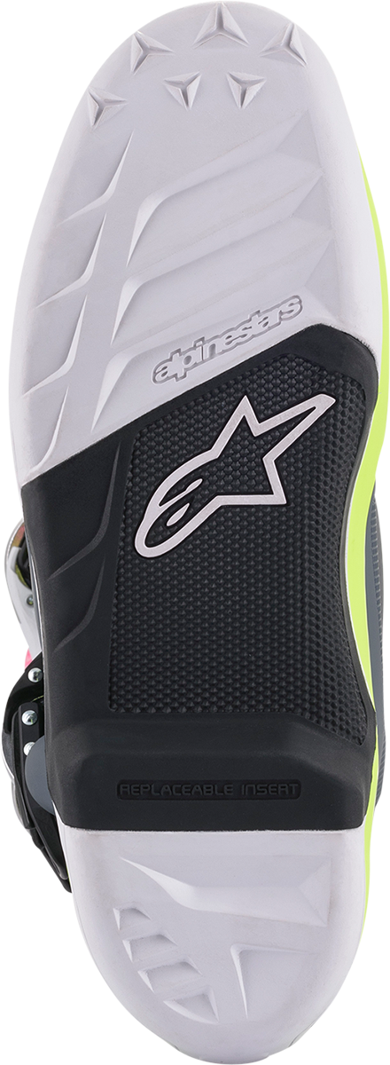 ALPINESTARS Tech 7 Boots - Black/Pink/White/Yellow - US 12 2012014-9076-12