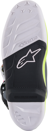 ALPINESTARS Tech 7 Boots - Black/Pink/White/Yellow - US 12 2012014-9076-12