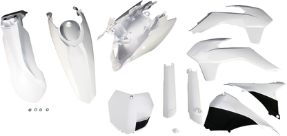 ACERBIS Full Replacement Body Kit - White/Black 2314330002