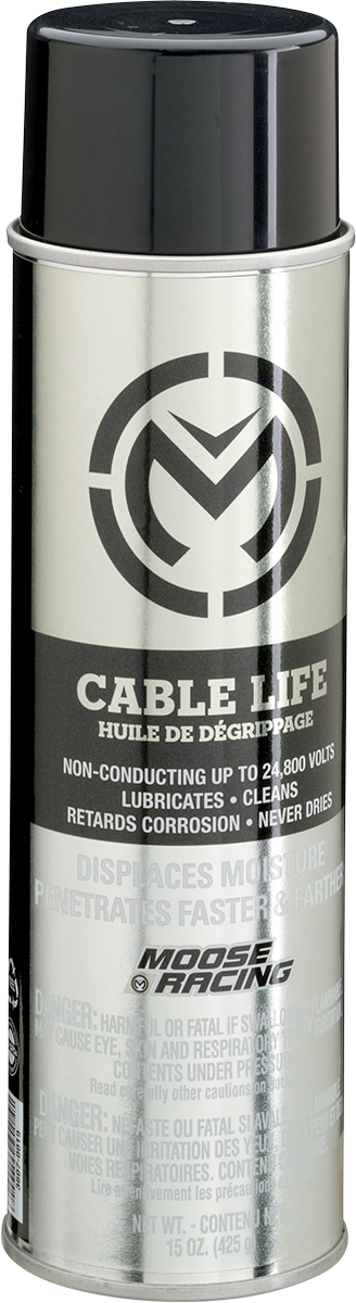 MOOSE RACING Cable Lube - 15 oz. net wt. - Aerosol SP961MOOSE