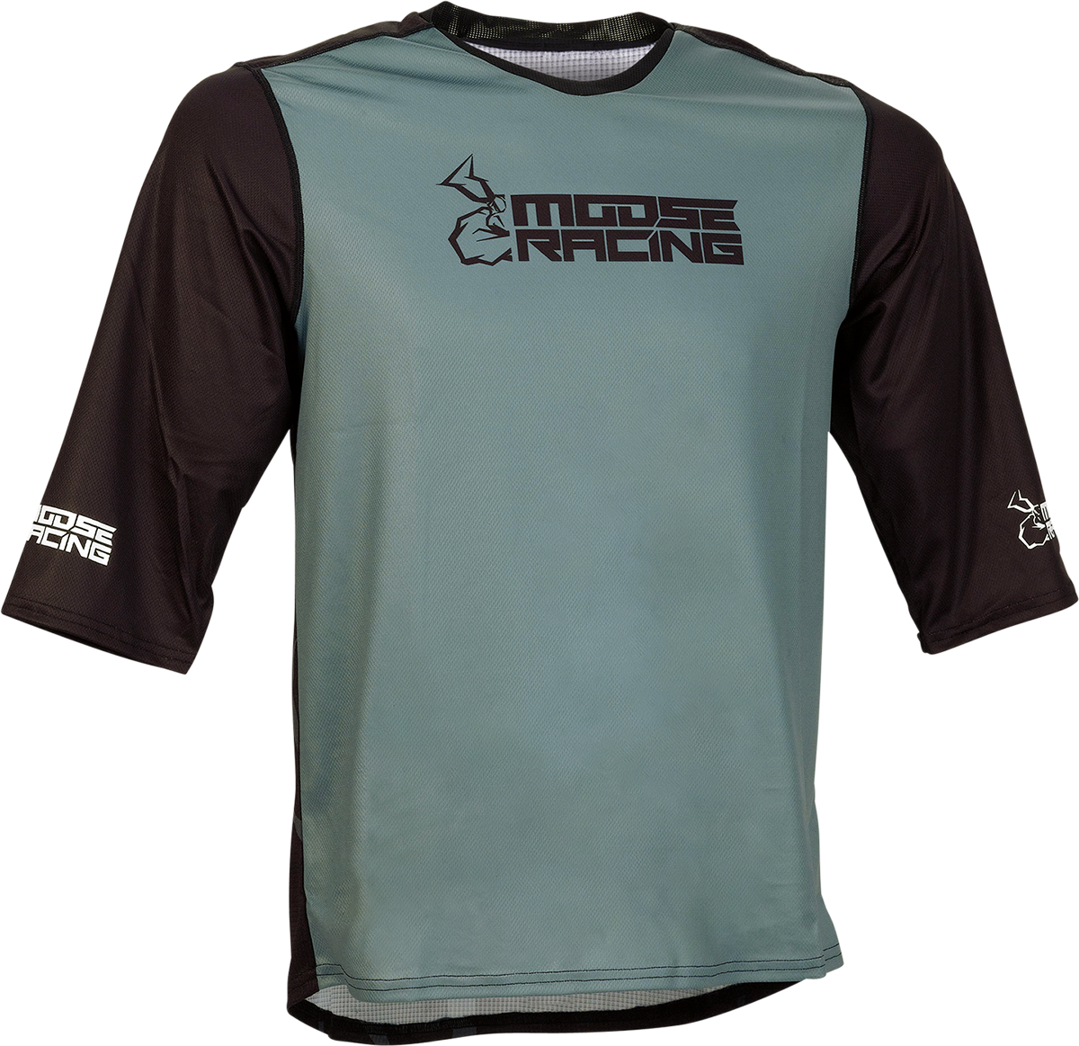 Camiseta MTB MOOSE RACING - Manga 3/4 - Negro - Mediano 5020-0239