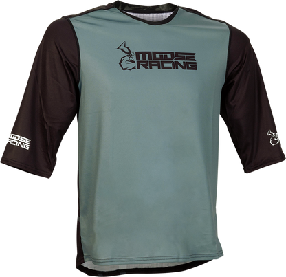 MOOSE RACING MTB Jersey - 3/4 Sleeve - Black - Large 5020-0240