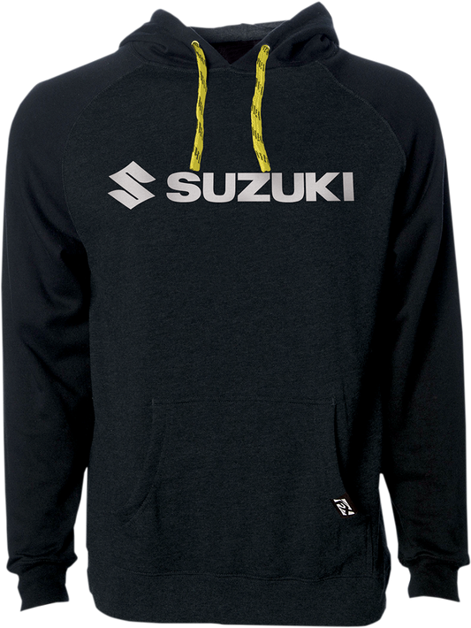 FACTORY EFFEX Suzuki Sudadera con capucha horizontal - Negro - XL 25-88416 