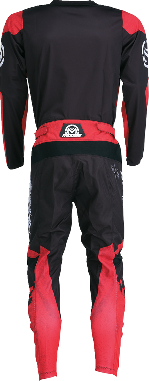 MOOSE RACING Qualifier Jersey - Red/Black - Large 2910-7552