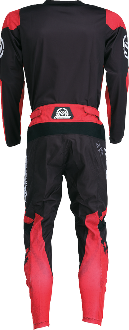 MOOSE RACING Qualifier Jersey - Red/Black - Large 2910-7552