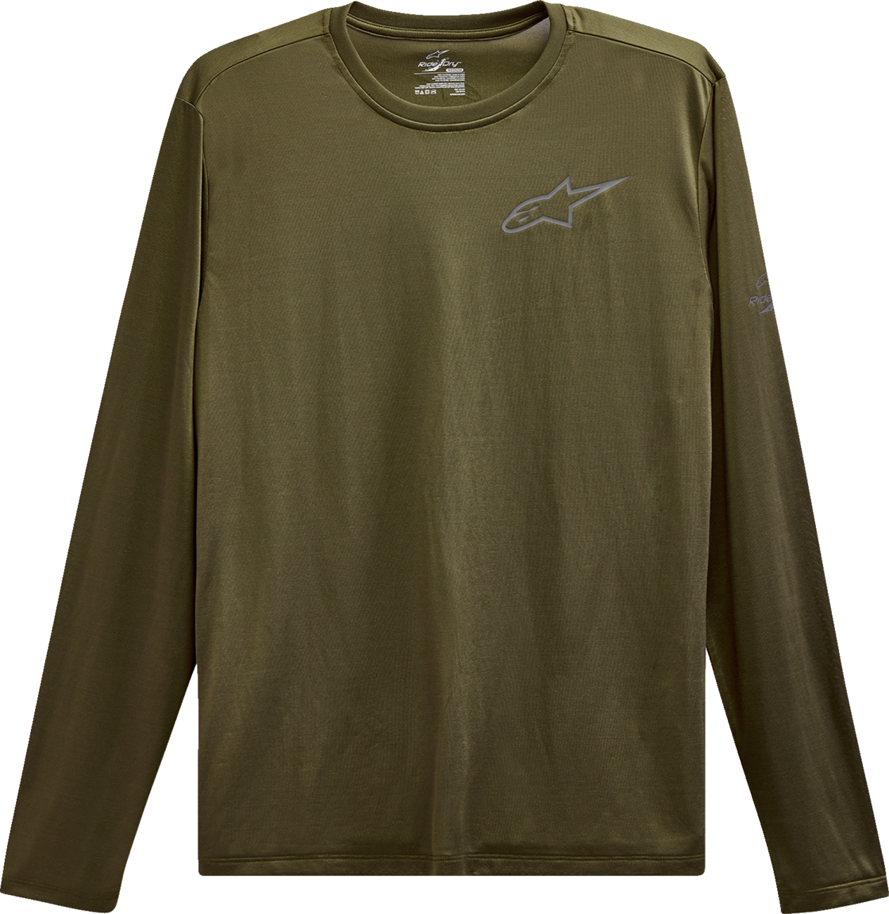 ALPINESTARS Pursue Performance Long-Sleeve T-Shirt - Military Green - Medium 123271000690M