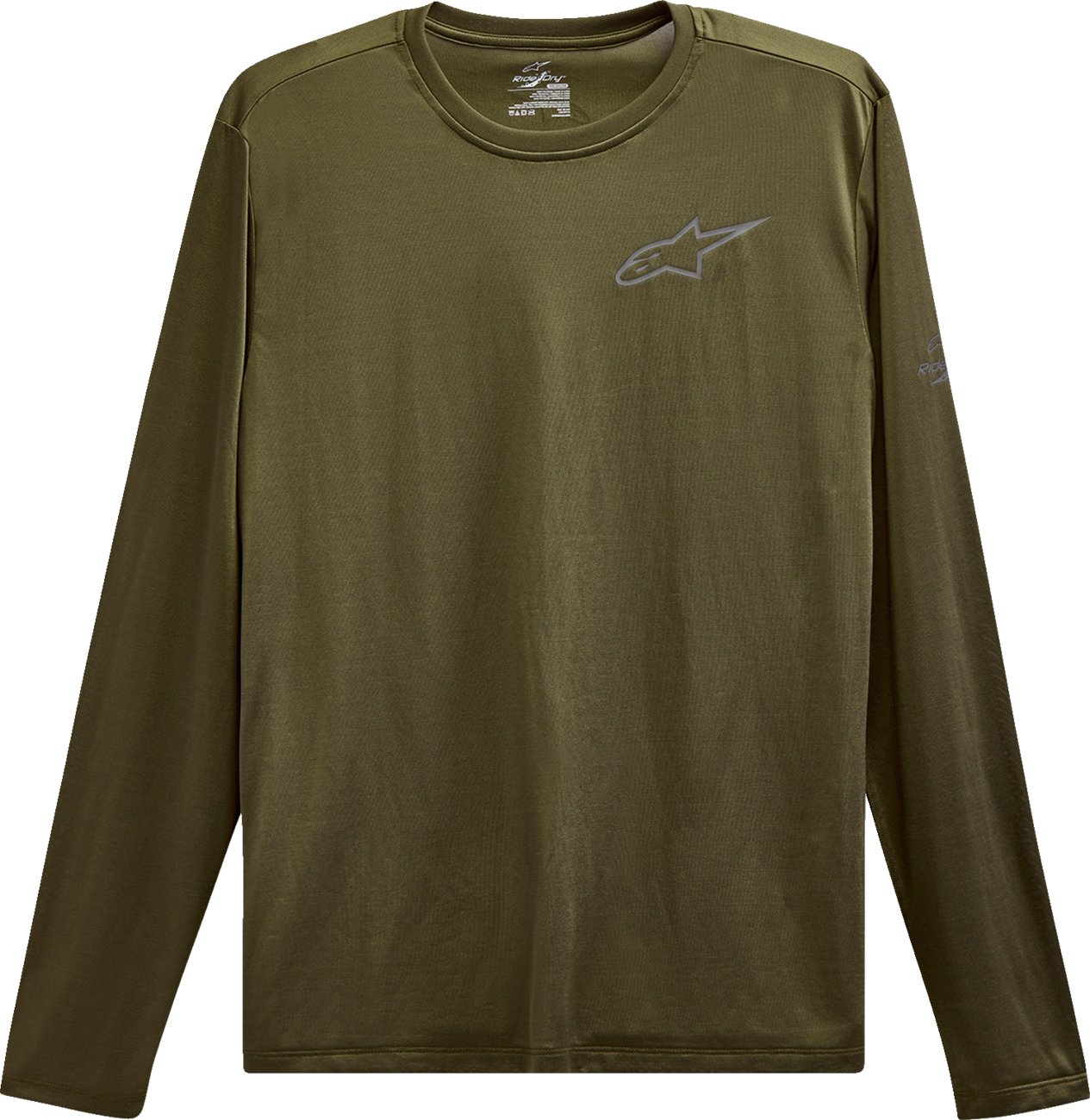 Camiseta de manga larga ALPINESTARS Pursue Performance - Verde militar - Mediana 123271000690M