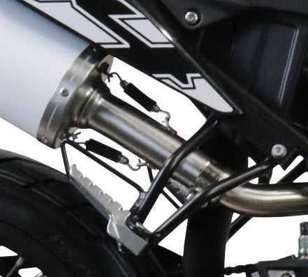 GPR Exhaust for Aprilia Rx 125 2021-2023, Furore Evo4 Nero, Slip-on Exhaust Including Link Pipe and Removable DB Killer  A.75.DBHOM.FNE4