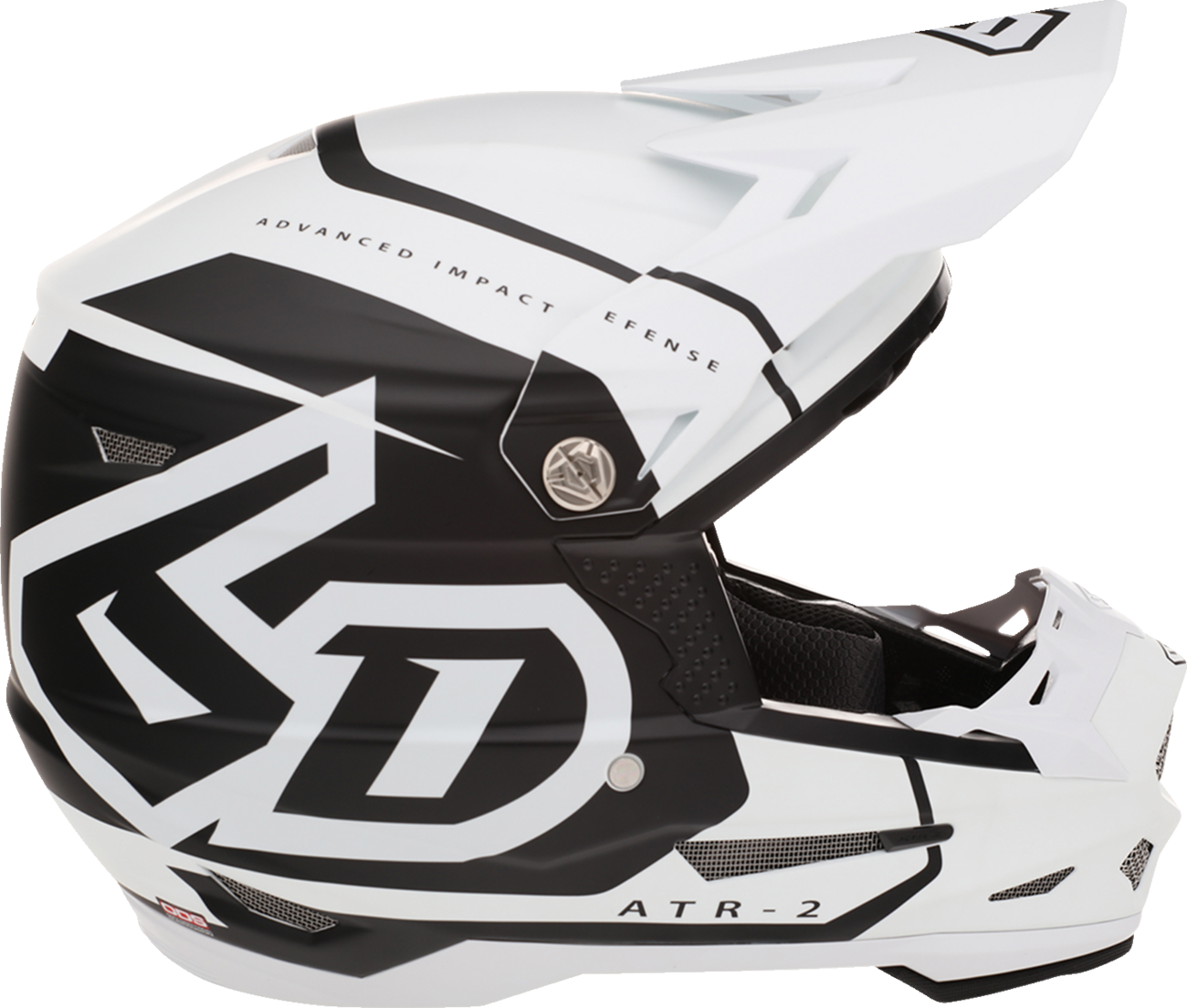 6D ATR-2 Helmet - Torque - White - Large 12-3217