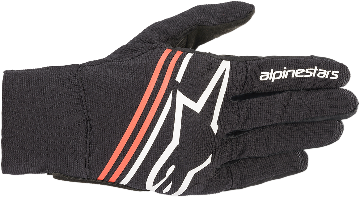 ALPINESTARS Reef Gloves - Black/White/Fluo Red - Medium 3569020-1231-M