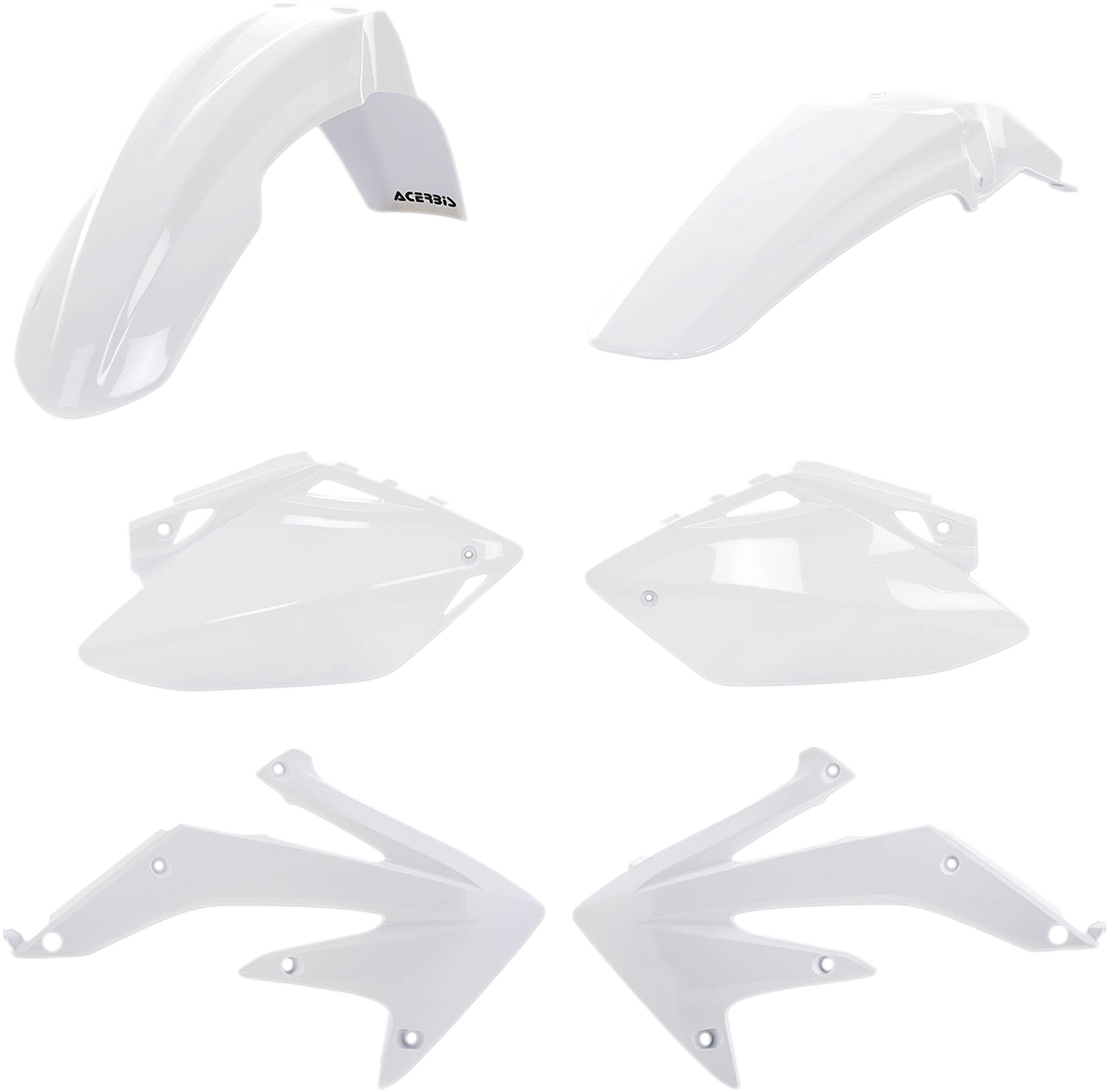 ACERBIS Standard Replacement Body Kit - White 2082050002