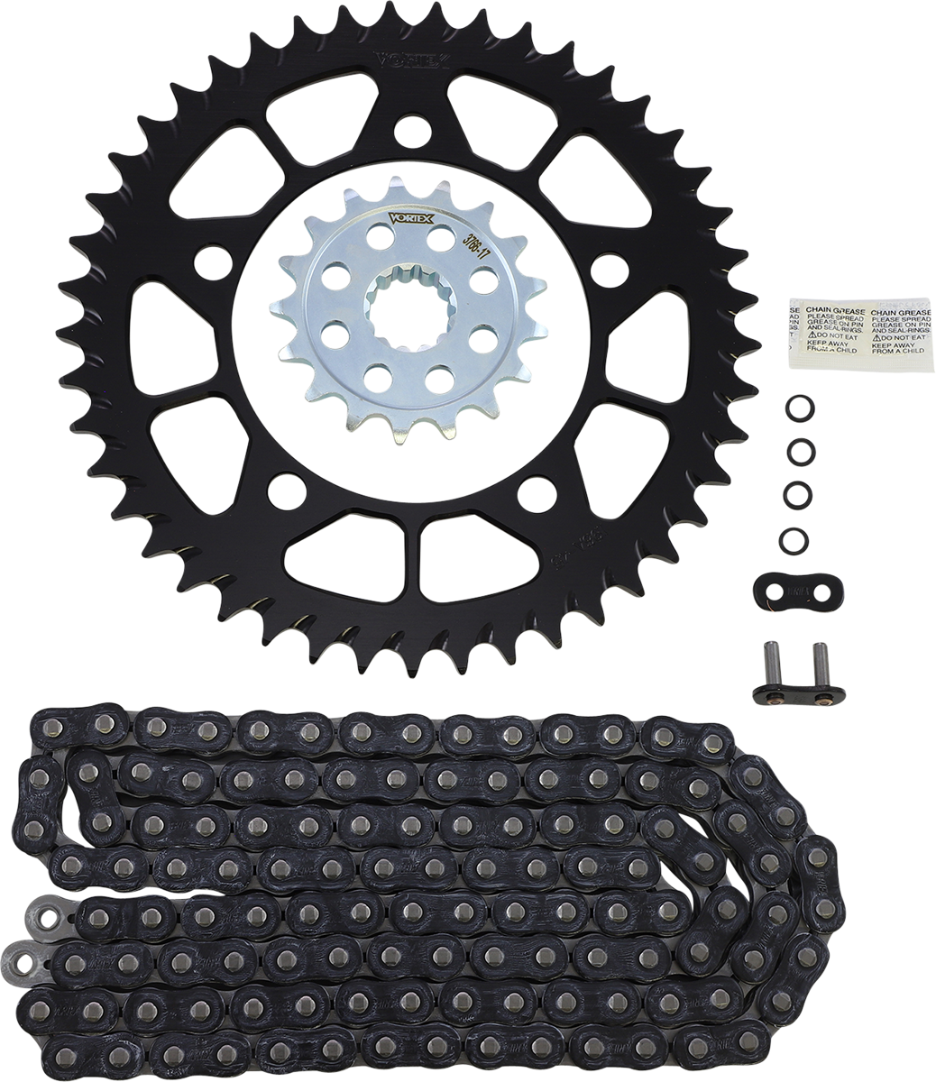 Kit de cadena VORTEX - Negro CK7617