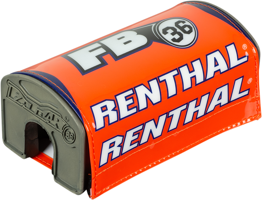 Protector de manillar RENTHAL - Fatbar36™ - Naranja P346 