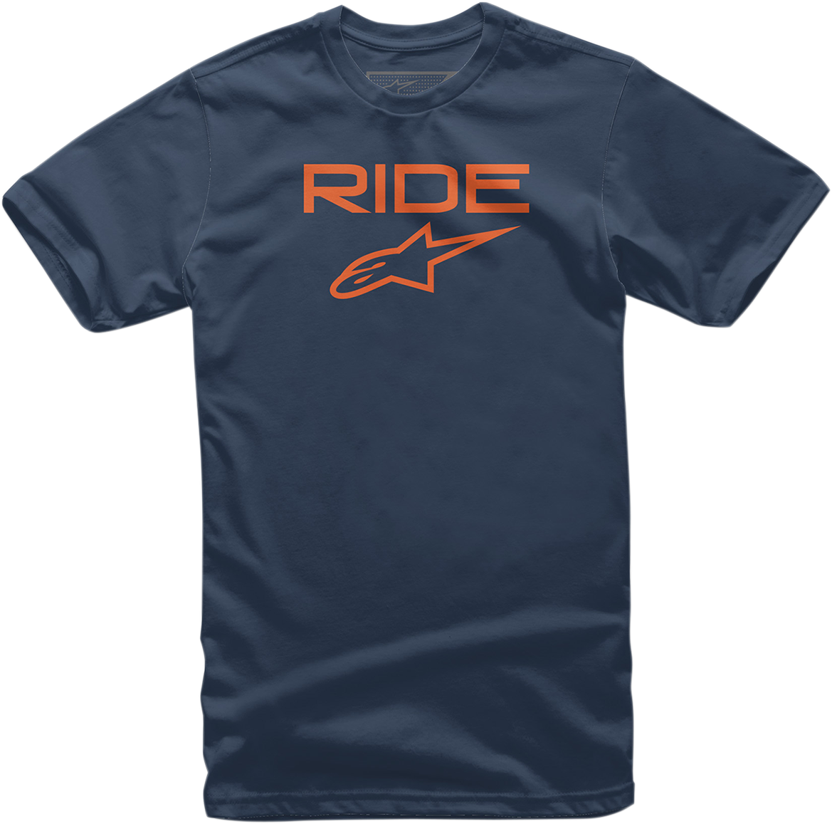 ALPINESTARS Ride 2.0 T-Shirt - Navy/Orange - 2XL 10387200070322X