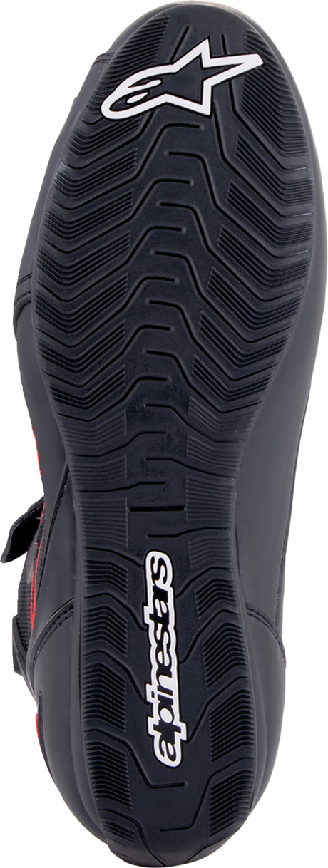 Zapatos de equitación ALPINESTARS Faster-3 Rideknit - Negro/Gris/Rojo - US 14 2510319-1993-14 