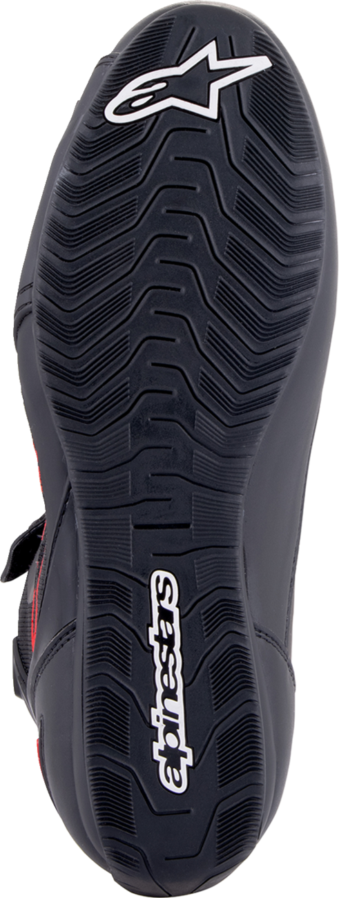 Zapatos de equitación ALPINESTARS Faster-3 Rideknit - Negro/Gris/Rojo - US 12.5 25103191993-125 